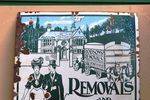 Robsons Removals Pictorial Enamel Sign