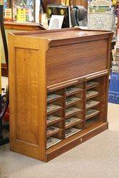 Roll Fronted Filing Cabinet 