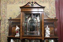 Rose Wood Display Cabinet  