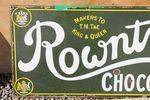 Rountrees Chocalates Enamel Sign