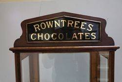 Rowntrees Chocolates  Shop Display Cabinet 
