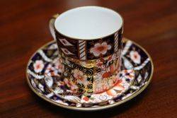 Royal Crown Derby C192425 Coffee Can and Saucer 