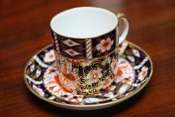 Royal Crown Derby C192425 Coffee Can and Saucer 