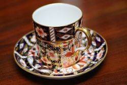 Royal Crown Derby C192425 Coffee Can and Saucer 