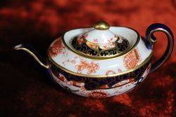 Royal Crown Derby C 1914 Miniature Tea Pot 