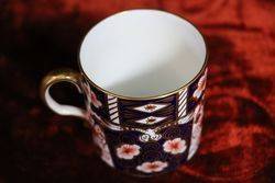 Royal Crown Derby C 192526 Coffee Cup and Saucer 