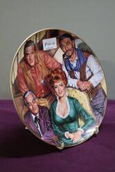 Royal Doulton A Gunsmoke Portrait By Dick Baswick Cabinet Plate 