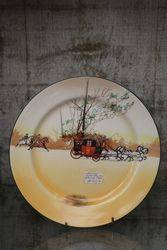 Royal Doulton Coaching Days Cabinet Plate 