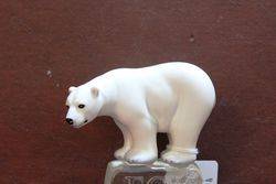 Royal Doulton Fox Polar Bear Porcelain Figure 