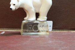 Royal Doulton Fox Polar Bear Porcelain Figure 