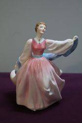 Royal Doulton Lady Figurine Gay Morning  HN 2135