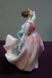 Royal Doulton Lady Figurine Gay Morning  HN 2135