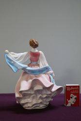 Royal Doulton Lady Figurine Gay Morning  HN 2135