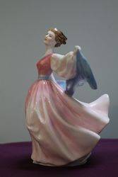 Royal Doulton Lady Figurine Gay Morning  HN 2135