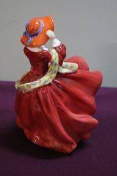 Royal Doulton Lady Figurine Top Of The Hill  