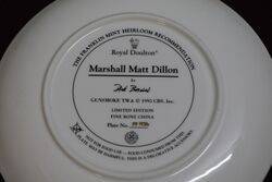 Royal Doulton Marshal Matt Dillon By Dick Baswick  
