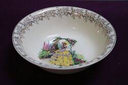 Royal Falcon Ware Crinoline Bowl 