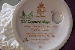 Royal Worcester A Farmerand39s Wife  