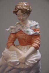 Royal Worcester Figurine A Farmerand39s Wife 