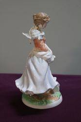 Royal Worcester Figurine A Farmerand39s Wife 