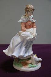 Royal Worcester Figurine A Farmerand39s Wife 