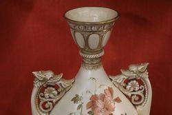 Royal Worcester Hand Decorated Vase C1889