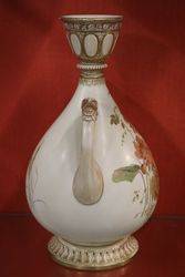 Royal Worcester Hand Decorated Vase C1889