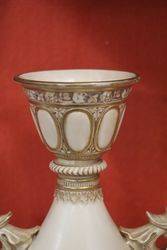 Royal Worcester Hand Decorated Vase C1889