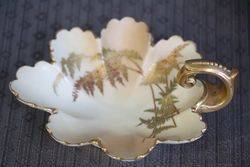 Royal Worcester Leaf Bowl 