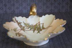 Royal Worcester Leaf Bowl 