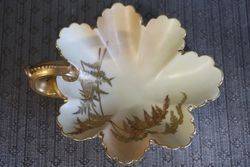 Royal Worcester Leaf Bowl 