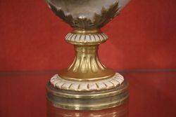Royal Worcester Lidded Vase with Highland Cattle By JStinton c1924