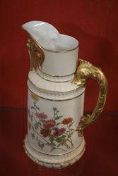 Royal Worcester Mask Jug C1889