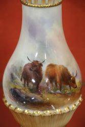 Royal Worcester Stinton Vase C1909