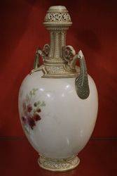 Royal Worcester Vase By Raby C1887