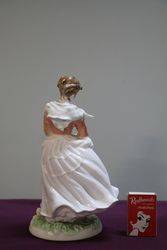 Royal Worcester  Figurine A Farmer Wife 