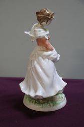 Royal Worcester  Figurine A Farmer Wife 