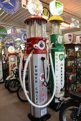 Satam 4 Cylinder Double Manual Petrol Pump