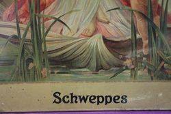 Schweppes Pictorial Advertising Sign 