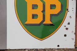 Scottish Oils and Shellmex +BP Enamel Advertising Sign 