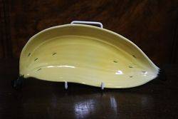 Set Of 4 Carlton Ware Banana Fruit Shaped Bowl 