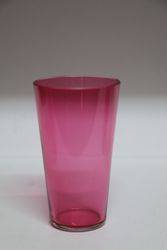 Set Of 4 Victorian Ruby Glass Tumblers  