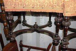 Set Of 6 19th Century Baronial Carved chairs 