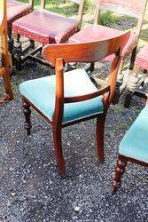Set Of 6 Mahogany Chairs