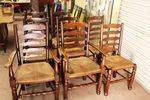 Set Of 8 Chairs including 2 carvers