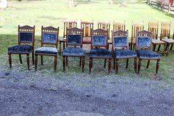 Set Of Six Edwardian Chairs