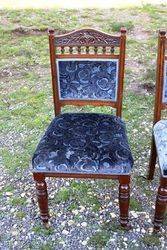 Set Of Six Edwardian Chairs