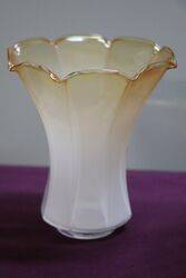 Set Of  Vintage Glass Lamp Shades  