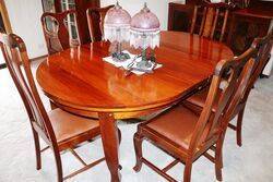 Set of 4 1930s Aust Blackwood Dining Chairs 