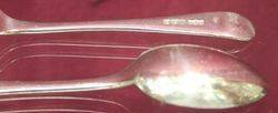 Sheffield Silver Fork and Spoon c1898